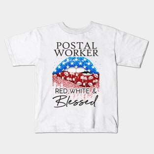 Postal Worker Kids T-Shirt